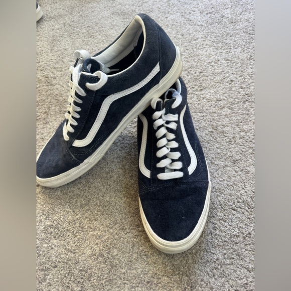 Vans Other - NWOT | Vans Men’s Suede Sneakers | Navy Blue | Size 12 | Water Repellent